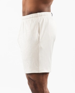 2025 Wholesale Custom Logo Mesh Quick Drying <b>Shorts</b> Casual Sports Basketball <b>Shorts</b> <b>for</b> <b>Men</b> Training <b>White</b> Mesh <b>Shorts</b> - Product Image 3
