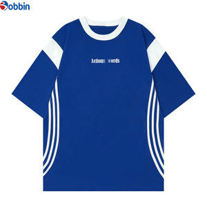 Customize Front Men's Plus Size T-<b>Shirt</b> Streetwear Contrast Stitch <b>Patchwork</b> Short Sleeve Regular Fit Unisex 100% Cotton - Product Image 1