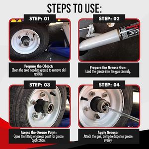 Caja de grasa vacía Cartucho de lubricante de grasa de 14 oz Tubo de grasa vacío Caja de polipropileno de 14 oz - Product Image 6