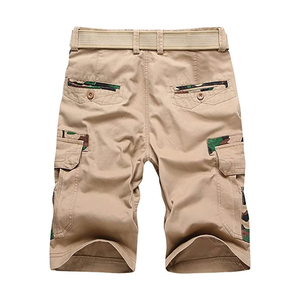 Shorts cargo pour hommes, style streetwear, 100% coton, légers, taille élastique, séchage rapide, vente en gros, dernier design - Product Image 2