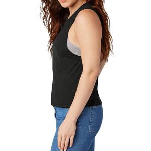 2026 New Arrival Customized <b>Women's</b> Sleeveless Tank Top Custom Embroidered Breathable Sleeveless Yoga Tank Top Wholesale <b>Singlet</b> - Product Image 5