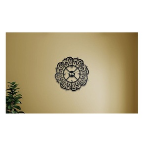 Premium Handcrafted Iron Islamic Wall Clock Intricate Spiritual Design Ideal For Home Wall Decoration - Product Image 3
