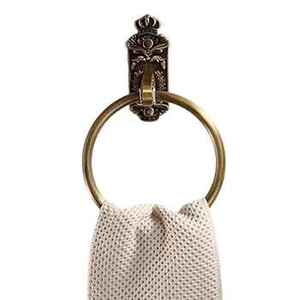 Porte-serviettes mural classique en acier, anti-odeur, jetable, étanche, accessoire de bain - Product Image 1
