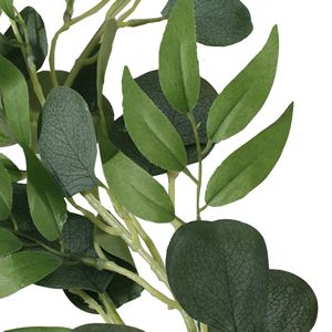 Guirlandes de feuilles d'eucalyptus de 80 pouces pour la décoration de table et les articles de table pour fêtes - Product Image 6
