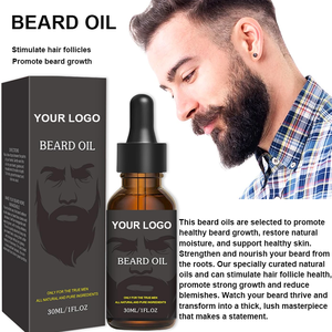 Produit phare : Huile de croissance de barbe pour homme avec hydratant non gras à l'huile d'argan et de jojoba pour nourrir et prévenir la chute de la barbe - Product Image 5