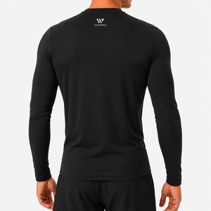 Custom Sublimation Men's Rash Guard <b>Compression</b> <b>Shirt</b> Long Sleeve UV Protection Breathable Quick Dry Anti-Chafing Gym Workout - Product Image 6