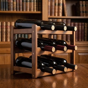 Estante para vinos de alta demanda, mueble de moda, artículo de decoración en tendencia, estante para vinos artesanal de fábrica, estante para vinos semimanual. - Product Image 3