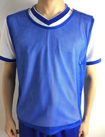 Nouveau design 2026 – Maillot d'entraînement de football respirant à motif drapeau, débardeur unisexe à manches courtes
