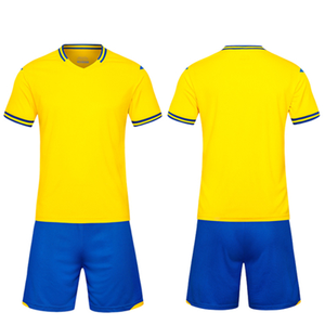 Maillot de football à manches courtes, col en V, logo frontal, séchage rapide, respirant, 100% polyester, design par sublimation - Product Image 6