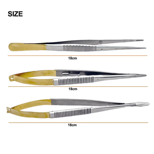 Juego Dental Esencial Castrobiejo de 3 Piezas con Portaagujas, Tijeras de Acero Inoxidable, Autoclavable, Alta Precisión - Product Image 6