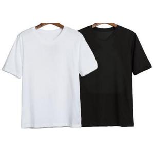 Camiseta de Punto Casual para Hombre de Alta Calidad, 100% Algodón, con Logotipo Personalizado Impreso, Estilo Urbano con Patrón de Letras, Camiseta Lisa - Product Image 1