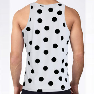 Reglan Sleeves <b>Stringer</b> Men's High Quality Wholesale Neck Cropped Design Tank Top OEM Multi Color Streetwear Fashionable 100% - Product Image 2