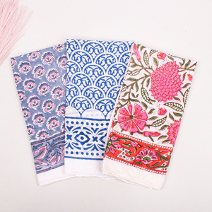 Cotton <b>Square</b> <b>Scarf</b> Luxury Fashion Floral Bandana Block Printed Hand Drawn Ethnic Breathable Hair Neck Accessory Best Summer - Product Image 5