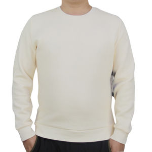 T-shirt à manches longues pour homme, personnalisé, ignifuge, en tricot FR, motif jacquard informatique, confortable, en polyester et coton - Product Image 1