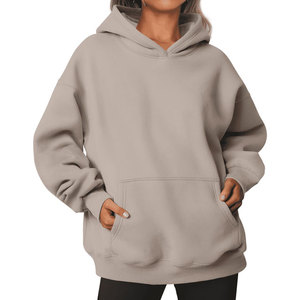 Venta de Fábrica al por Mayor, Sudaderas Personalizadas para Mujer, Cómodas, de Invierno, Estilo Urbano, con Cierre Completo, 100% Algodón - Product Image 3