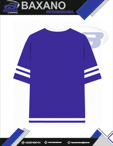 Zeta Phi Beta Sorority Men's Ringer Blue Short Sleeve T-Shirt With <b>White</b> Trim and Greek Letters ZPB Casual Women's Cotton <b>TShirt</b> - Product Image 4