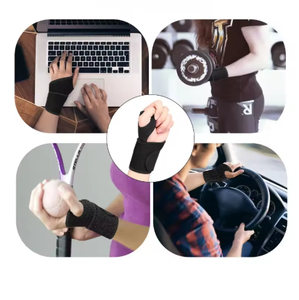Muñequera Deportiva Profesional de Neopreno Elástico para Baloncesto, Soporte de Muñeca y Palma con Almohadilla de Protección - Product Image 4