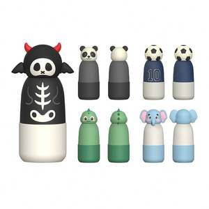 Bouteilles isothermes portables en acier inoxydable 304 au design de dessin animé pour enfants, idéales pour l'école - Product Image 1