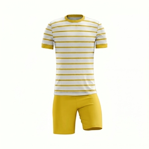 Uniforme de football de qualité supérieure pour unisexe, respirant, séchage rapide, léger, évacuation de l'humidité, vêtements de sport personnalisés, uniforme de football unisexe - Product Image 1