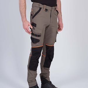 Mens Hi Vis <b>Waterproof</b> Reflective Anti-Bacterial Work <b>Trousers</b> Needle Detection Multi-pocket Fluorescent Safety Digital Printing - Product Image 5