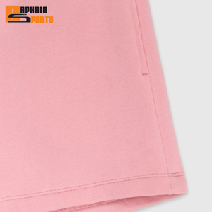 Pantalones Cortos Deportivos de Felpa con Botones, Transpirables, Personalizados al por Mayor, 100% Algodón, de Alta Calidad, Secado Rápido, Ecológicos, de Cintura Alta, para Mujer - Product Image 4