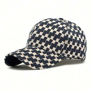 Nouvelle Casquette de Baseball 2025 pour Hommes et Femmes – Chapeau de Soleil Extérieur Printemps-Été à Carreaux Tendance – Casquette de Sport à 6 Panneaux - Product Image 4