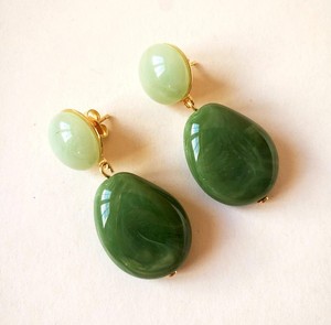 Green Jade Drop <b>Resin</b> Earrings Oval Shape Handmade Jewelry Green <b>Resin</b> Drop Earrings Elegant <b>Resin</b> <b>crafts</b> - Product Image 1