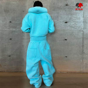 ชุดวอร์มออกแบบพิเศษสำหรับผู้ชายจาก Ryan Pro Gear เนื้อผ้านุ่มสบาย ระบายอากาศได้ดี พร้อมโลโก้แบบกำหนดเอง ดีไซน์ ODM - Product Image 2