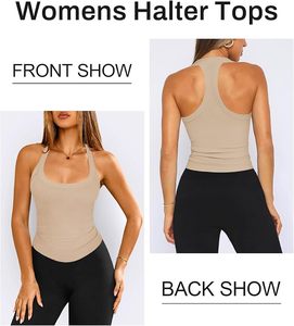 Custom Sublimation Women's Fitness Tank <b>Top</b> Lightweight Athletic Sleeveless Shirt for Gym Workout <b>Cross</b> Training Running - Product Image 2