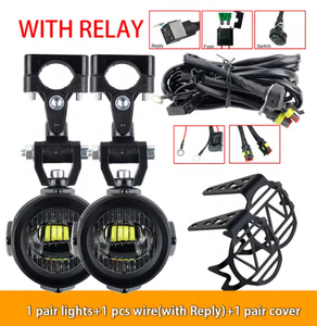 FYX Upgrade 40W 6000K copertura protettiva fendinebbia ausiliaria per moto <span class=keywords><strong>BMW</strong></span> R1200GS F800GS F700GS F650 <span class=keywords><strong>K1600</strong></span> - Product Image 6