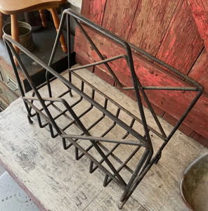 Traditional Indian Handicraft Rustic Wire Mesh Organizer Caddy <b>for</b> Living Room OEM Industrial Style Metal Desktop and Flooral - Product Image 6