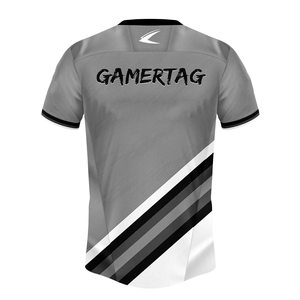 เสื้อเทนนิส/แพเดิล คอวี แขนสั้น พิมพ์ลายแบบซับลิเมชั่นเต็มตัว ทรงสปอร์ต เป็นมิตรต่อสิ่งแวดล้อม - Product Image 4