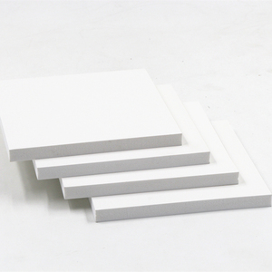 High Quality PVC WPC Foam Board <b>Sheet</b> 20mm Thick 0.6 G/cm3 Density Custom White Color Food Grade <b>Waterproof</b> for Kitchen Cabinet - Product Image 1