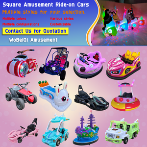 2026 Voitures tamponneuses électriques lumineuses pour enfants, pour parcs d'attractions et jeux de course extérieurs, pour la location commerciale - Product Image 6