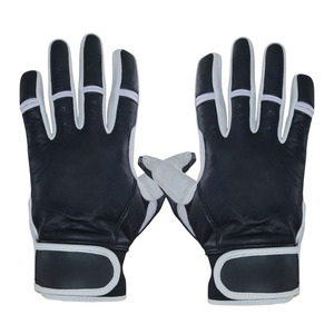 Guantes de Bateo de Béisbol Profesionales OEM con Palma de Cuero Genuino y Opciones de Color Personalizadas para Equipos, para Compradores Mayoristas - Product Image 2