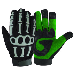 ถุงมือช่างงานหนักอุตสาหกรรม ป้องกันแรงกระแทก เสริมความแข็งแรงด้วยหนังสังเคราะห์ ขายส่ง ถุงมือป้องกันความปลอดภัย - Product Image 3