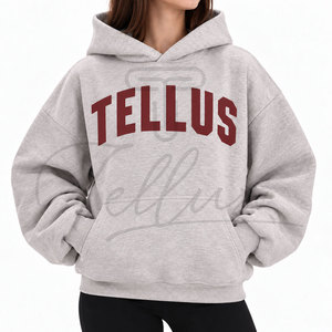 Sudaderas con Capucha para Mujer, de Felpa, Casuales, de Invierno, de Alta Calidad, Ajustadas, con Diseño Personalizado y Logotipo Frontal, Precio Razonable - Product Image 2