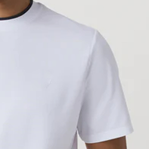 T-shirt Polo Homme Col Rond Manches Courtes en Coton Mélangé Respirant Coupe Moderne pour l'Été – Vêtement Décontracté, Production en Gros - Product Image 4