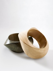 Bracelets en bois élégants et légers, bijoux en bois lisse pour femmes, confortables à porter, au meilleur prix - Product Image 2