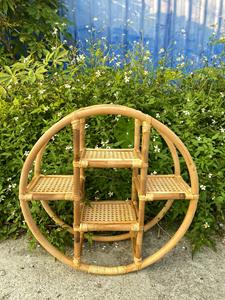 Meilleure vente étagère murale en rotin pour la décoration intérieure étagère murale avec bambou et rotin Design Style de base fabriqué au Vietnam KT01 - Product Image 6