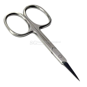 Ciseaux à cuticules multifonctionnels en acier inoxydable, courbés et tranchants, durables, pour soins des ongles, style russe, pour adultes, forme carrée - Vente flash en ligne - Product Image 5
