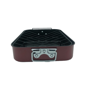 Elegant <b>Roasting</b> <b>Pan</b> With Spacious Design Durable Stainless Steel Construction Comfortable Heat Resistant Handles - Product Image 6