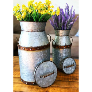 Maceta de Metal con Recubrimiento Blanco de Alta Calidad para Hogar y Oficinas, Maceta para Interiores y Exteriores en Venta, Decoración de Mesa - Product Image 5