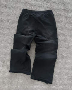 กางเกงผ้า100% กันเปื้อนสำหรับผู้ชายกางเกงสเวตเตอร์ลำลองวินเทจผ้าคอตตอนป้องกันการเกิดคราบ - Product Image 3