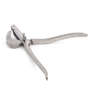Émasculateur vétérinaire en acier inoxydable, instrument chirurgical pour animaux de grande taille, émasculateur équin, instrument de castration vétérinaire - Product Image 1