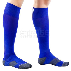 Wholesale Youth American Football <b>Socks</b>-Customizable Breathable Eco-Friendly <b>Knee</b> <b>High</b> <b>Socks</b> with Cotton Blend Fabric - Product Image 2