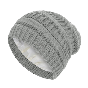 Wholesale White Knit Beanie Hat Ribbed <b>Winter</b> <b>Cap</b> Unisex Soft Warm Stretch Plain Skull <b>Cap</b> Custom Logo Hat - Product Image 4