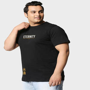 Camisetas de Algodón Grueso de 300 Gramos para Hombre, Camisetas Blancas Extra Grandes de Manga Corta para Hombre, Venta al por Mayor - Product Image 1