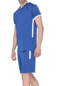 Conjunto de verano estampado de 2 piezas para hombre, conjunto de camiseta y pantalones cortos de algodón. - Product Image 6