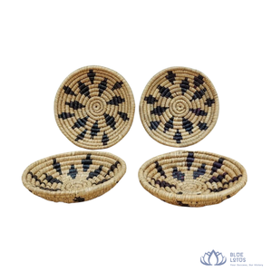 [TOP RATED] | Seagrass Plates Decorative Rustic Flat Tray For Fruit Bread Snack Serving <b>Kitchen</b> Storage Supply from Vietnam - Product Image 1